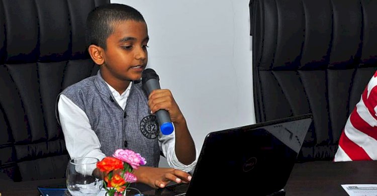 Took to coding at 8, teaches coding at 12