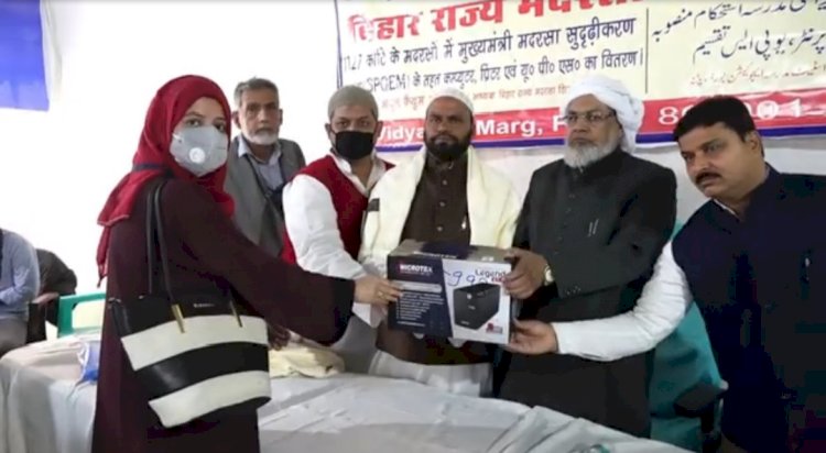SPQEM starts computer distribution to help Bihar Madrassas get make over